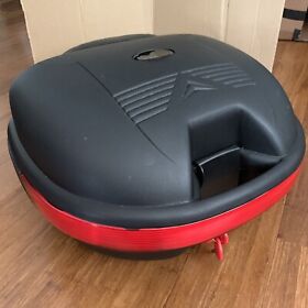 Yes3812 30l Motorcycle Tour Tail Box Scooter Trunk Luggage Carrier Case Top Lock Storage