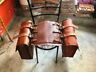 31464646 Handmade Motorcycle Saddlebags Side Brown Leather Pouch Saddle Panniers
