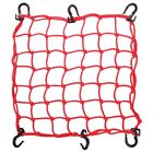 33cgn001-15x15-02 Yescom Motorcycle Cargo Net Hook Luggage Storage Mesh 657258014404