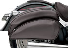 3501-0718 Saddlemen Cruisn Deluxe Saddlebag Set With Chrome Supports