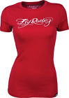 356-0142s Fly Small Red Logo Ladies T-shirt Racing