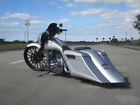 356789 Dntd Gangsta Saddlebags Overlay Rear Fender Harley Davidson Touring Stretched