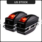 391521431283 Catinbow Motorcycle Cruiser Hard Trunk Saddlebags Luggage Mounted