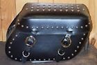 Lp4050 4000 Harley Studded Series Leather Pro Softail Saddlebags
