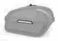 4003-sbn Hardstreet Saddlebags Slim Bags Primered No Mounting Holes