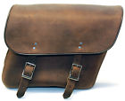 404bo Part Leatherworks Distressed Brown Economy Saddlebags
