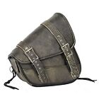 4095.right Dream Apparel Distressed Brown Leather Right Side Swing Arm Bag