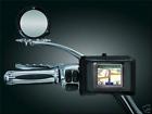 4195 Kuryakyn Gps Holder Motorcycle Handlebar Mount Bag Easy Install Black