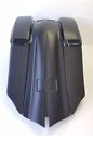 4665 Aqp Harley Down And Out Back Stretched Sddlebags Overlay Fender