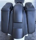 466676 Pmbe Stretched Saddlebags Down Touring Harley Flh Bagger Replacement Fender