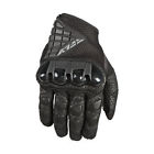 476-4110s Motorcycle Black Force Sm Small Street Glove Fly Coolpro