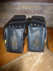 498368-000 Willie Max Saddlebags Stud Style Compact Slant With Beaded Feather