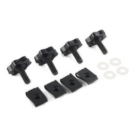 4pcs Saddlebag Lock Mounting Theft Deterrent Bolt Screw Fits Harley Flht Flhtcu