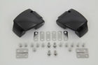 50-0683 Black Touring Pack Luggage Hinge Kit For Harley Flt Models