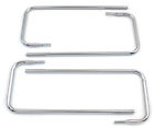 50-1113 Chrome Saddlebag Rail Set For Harley Davidson Motorcycles By