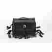 5008 Dream Aparel 12 Motorcycle Real Heavy Duty Leather Sissy Bag W Fringe For Harley Davidson