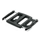 50300076 Harley Davidson Adjustable Gloss Black Luggage Rack Fits Later Touring