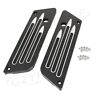 520006969755 Unbranded Motorcycle Saddlebag Latch Covers Cnc Aluminum Fit