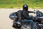 5286in Kuryakyn Indian Touring Motorcycle Seat Bag Driver Backrest Black Rain