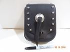 52998-98 Harley Davidson Vintage Genuine Black Leather Sissy Bar Bag Pouch