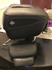 530147-98c Harley Touring Leather Tour Pack Backrest Road King Softail For