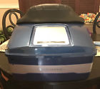 53155-05bpx Harley Davidson Tour Pak Pack Luggage Box Trunk Chopper Blue