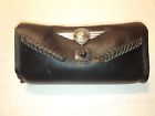 56626-99 Harley Davidson Leather Windshield Bag Pouch Concho