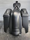 5774k Dntd Harley Davidson Road Glide Stretched Bags Rear Fender Fiberglass