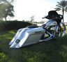 5789 Dntd Harley Bagger Stretched Bags And Fender Street Glide Road