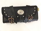 58232-20 Willie Max Luggage Black Braided Motorcycle Tool Pouch Fits Forks