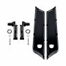602146133477 Black Cnc Saddlebag Lever Lid Lifter And Latch