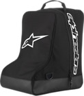 610631912 Alpinestars Black White Textile Universal Motorcycle Off Road Gear Boot