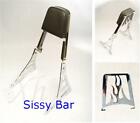 617949632409 Aftermarket Parts Flame Sissy Bar Pad With Luggage