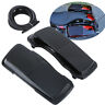 686082546942 Samger Black Vivid Saddlebag Speaker Lids For Harley