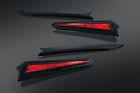 7171 Kuryakyn Black L.e.d Saddlebag