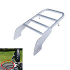 718174158655 Unbranded Chrome Sissy Bar Luggage Rack For Honda