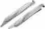 7207 Kuryakyn Upper Saddlebag Filler Panels Pair Chrome For Harley Flhx Fltrx 35