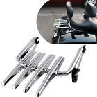 723044195289 Unbrand Chrome Detachable Stealth Luggage Rack Fit Harley 723044195289 Unbrand Chrome Detachable Stealth Luggage Rack Fit Harley
