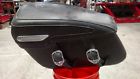 7396-r 7395-l And Harley Davidson Road King Hard Leather Saddlebags