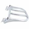 767421001640 Xjmoto Triple Polished Chrome Sissy Bar Backrest Luggage