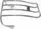 77-0067 Harddrive Solo Luggage Rack Chrome