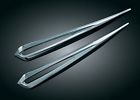 7764 Kuryakyn 1993 2013 Harley Flh Flt Chrome Saddlebag Lid Slotted Accents