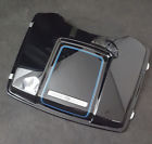 79039-06cco New Genuine Harley Davidson Black Pearl Tour Pak Lid Blue