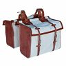 812473000858 Outfitters Supply Canvas And Leather Panniers Montana Made