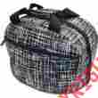 8213-2305-00 Cortech Black White Blitz Helmet Bag Motorcycle Luggage