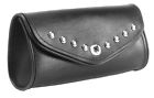 8262a-h Auburn Leather New Alc Saddlebags Premium Vinyl High Mount Windshield