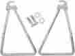 8389999 Drag Specialties Ds Chrome Saddlebag Support Brackets Harley Flh 1970-1984