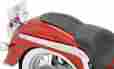 8446936 Drag Specialties Ds Fender Skin Bib Flame Harley Flstf Softail Fat Boy 2012-2014 8446936 Drag Specialties Ds Fender Skin Bib Flame Harley Flstf Softail Fat Boy 2012-2014