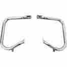 8481445 Drag Specialties Ds Big Buffalo Saddlebag Guard Bars Chrome Harley Flhr 1997-2013