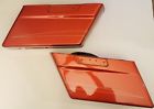90059-13dpv 90076-13dpv Harley Davidson Candy Orange Saddlebags Bottoms Only Touring Models